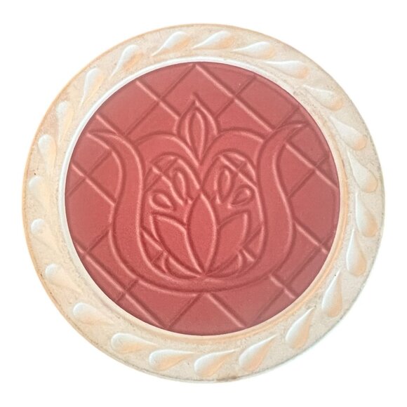 Longaberger Coaster Set Of 4, Cork Backing, Heart Rooster Rabbit & Tulip 4 1/8" - Picture 7 of 9